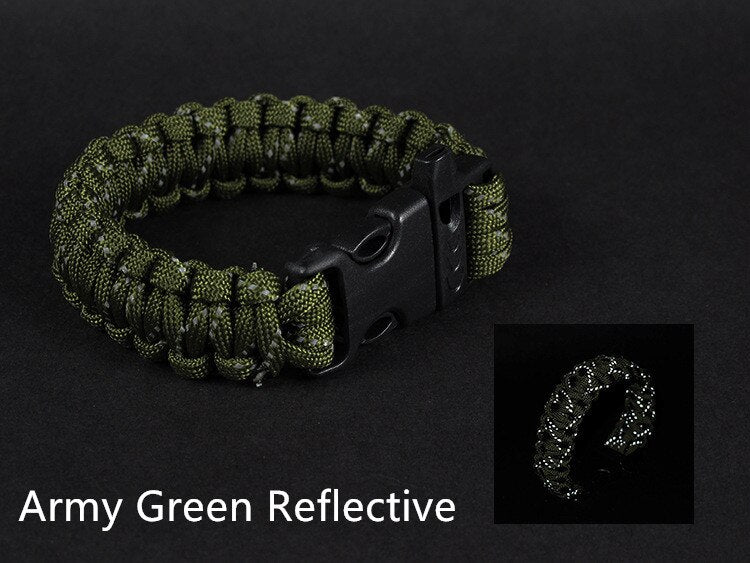Reflective Paracord With Whistle Tool – jewelrycravings