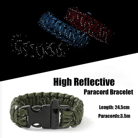 High Reflective Paracord Bracelet
