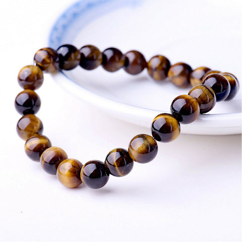 Image of Tiger eye bead bracelet