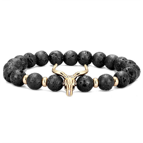 7 Chakra Yoga/Reiki Lava Stones Diffuser Bracelet