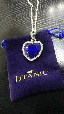 Image of Titanic`s Heart of Ocean Necklace